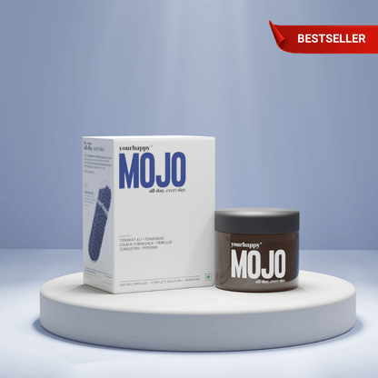 Mojo Testosterone Booster Capsules for Men | 200x Strength Tongkat Ali, Tribulus, L-Arginine & Fenugreek