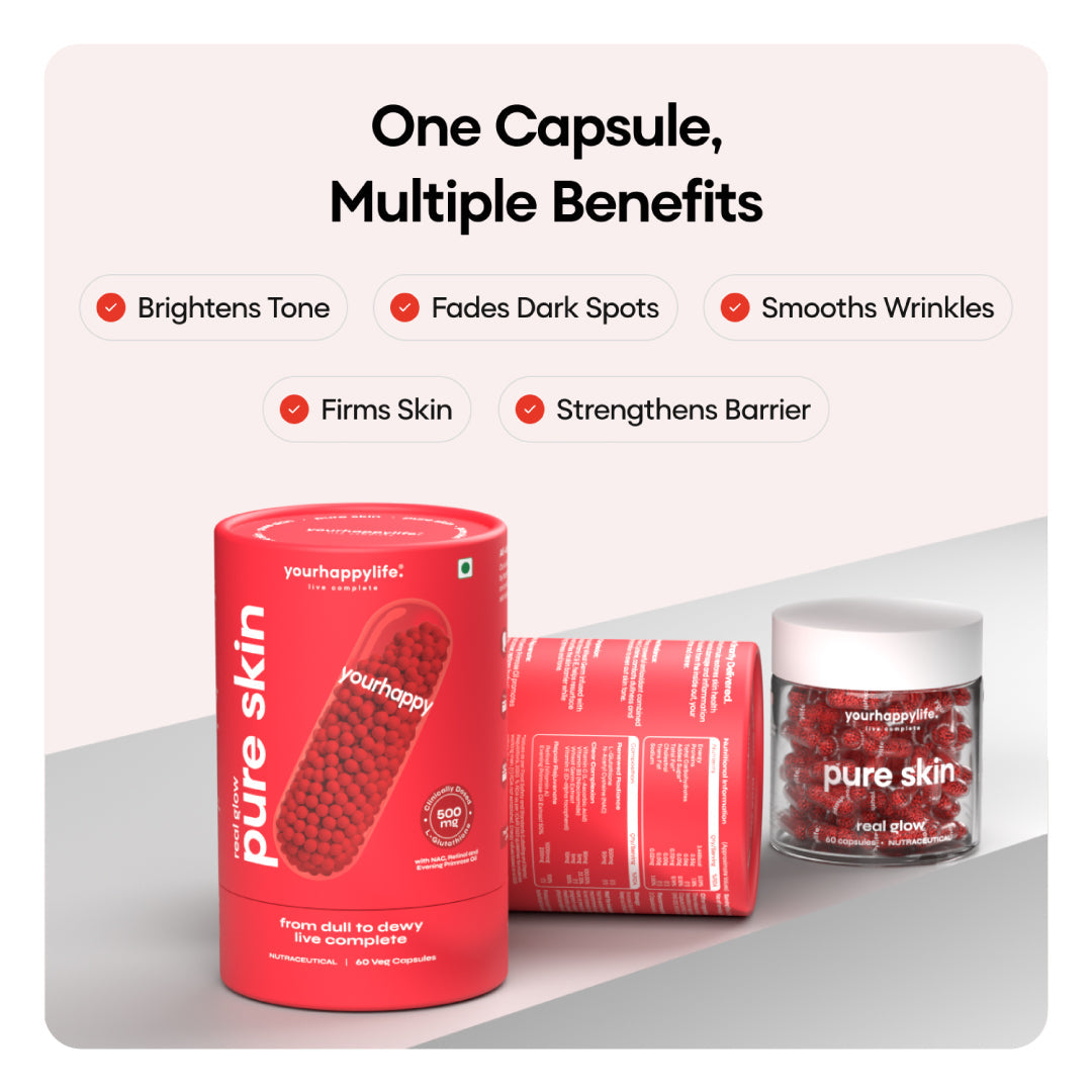 Pure Skin L-Glutathione Capsules